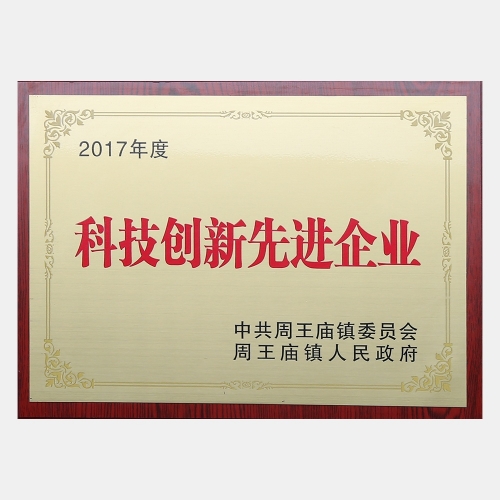 2017年度科技創(chuàng)新先進(jìn)企業(yè)